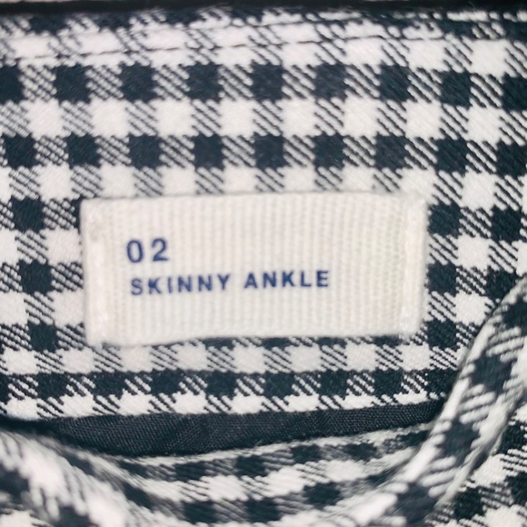 Gap Plaid Skinny Ankle Pants - Picture 4 of 4